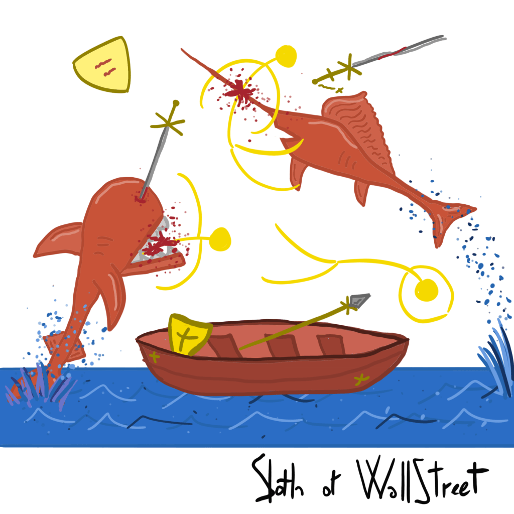 stickmen world stickman sloth of wallstreet nft fanart golden crosses shapeshifters water sharke