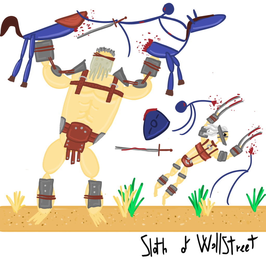 stickmen world stickman sloth of wallstreet nft fanart mortal kombat ferra torr