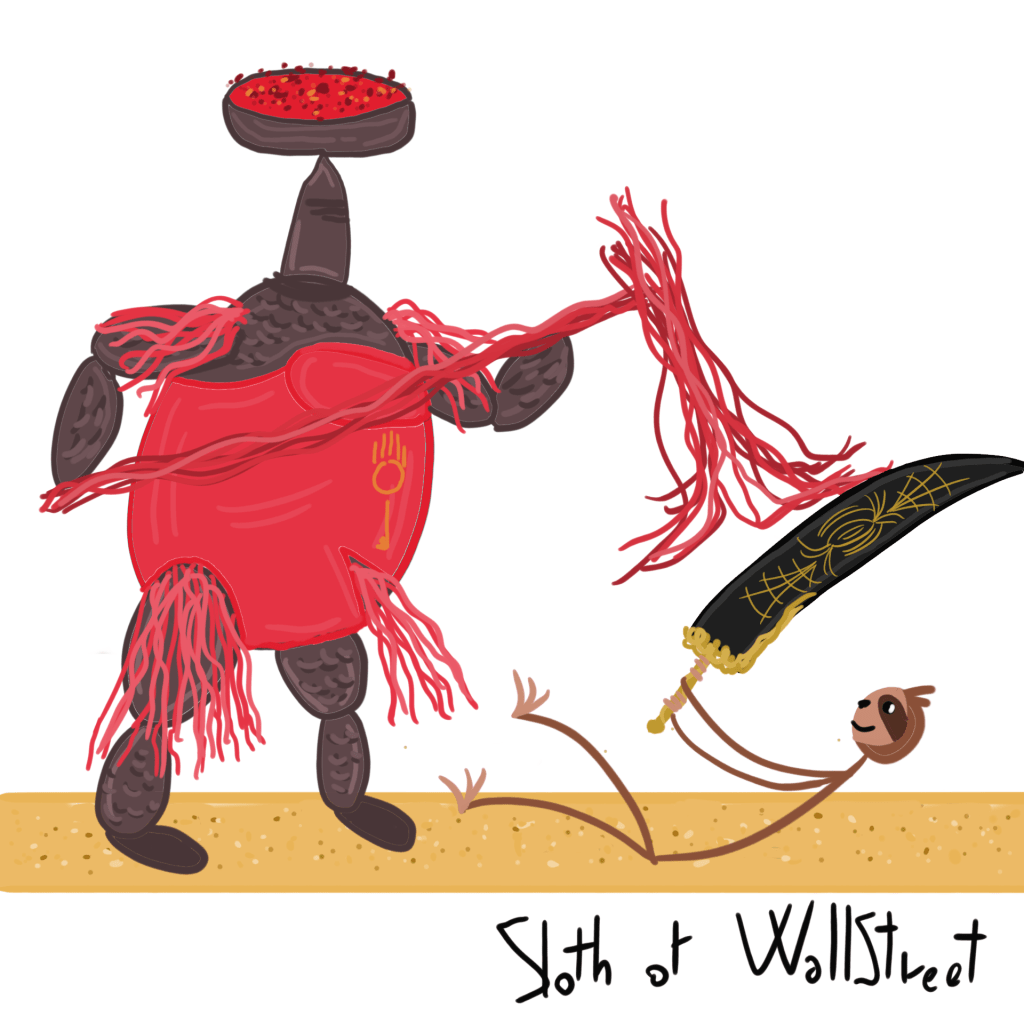 stickmen world stickman sloth of wallstreet nft fanart elden ring fire prelate starscourge greatsword 