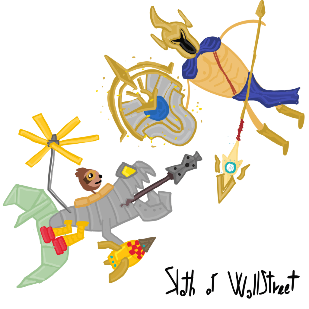 stickmen world stickman sloth of wallstreet nft fanart league of legends lol pantheon corki