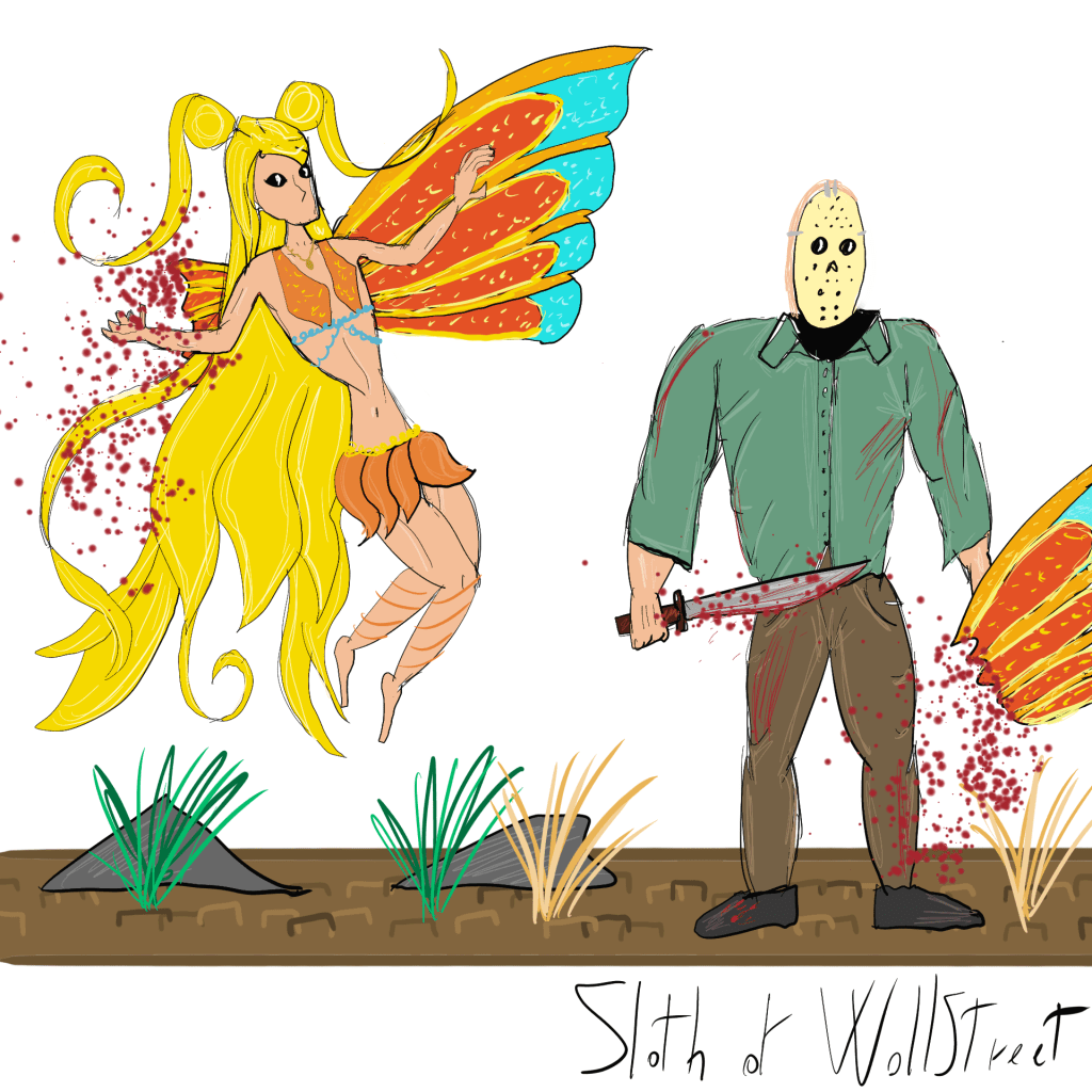 Stickman stickmen world sloth of wallstreet nft fanart digitalart winx stella jason wing