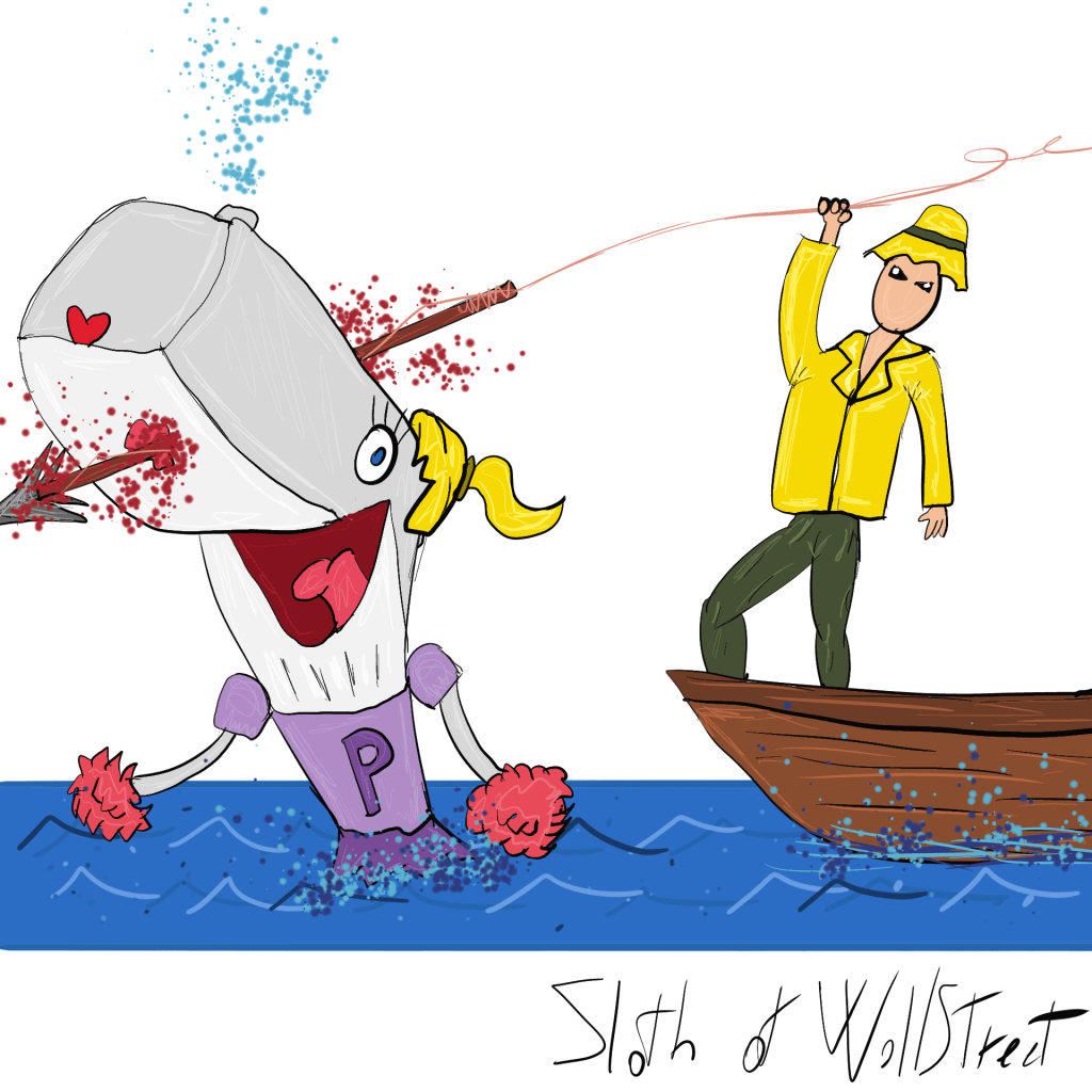 spongebob squarepants pearl whale Stickman stickmen world sloth of wallstreet nft fanart digitalart meme