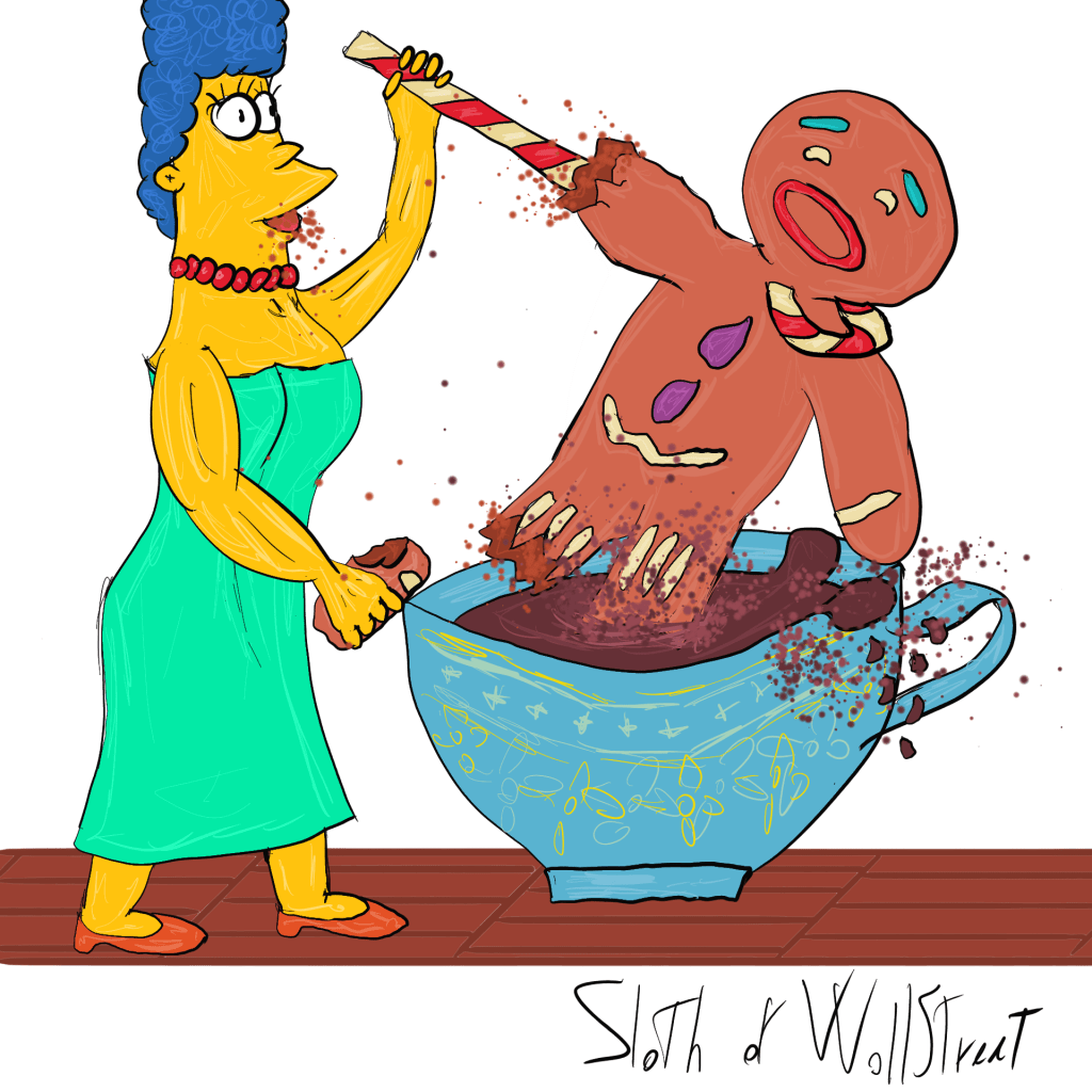 Stick man men world sloth wallstreet nft fanart digitalart meme marge simpson zenzy shrek